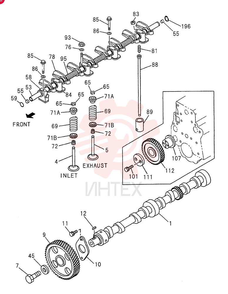 CAMSHAFT VI8973595871 (1)