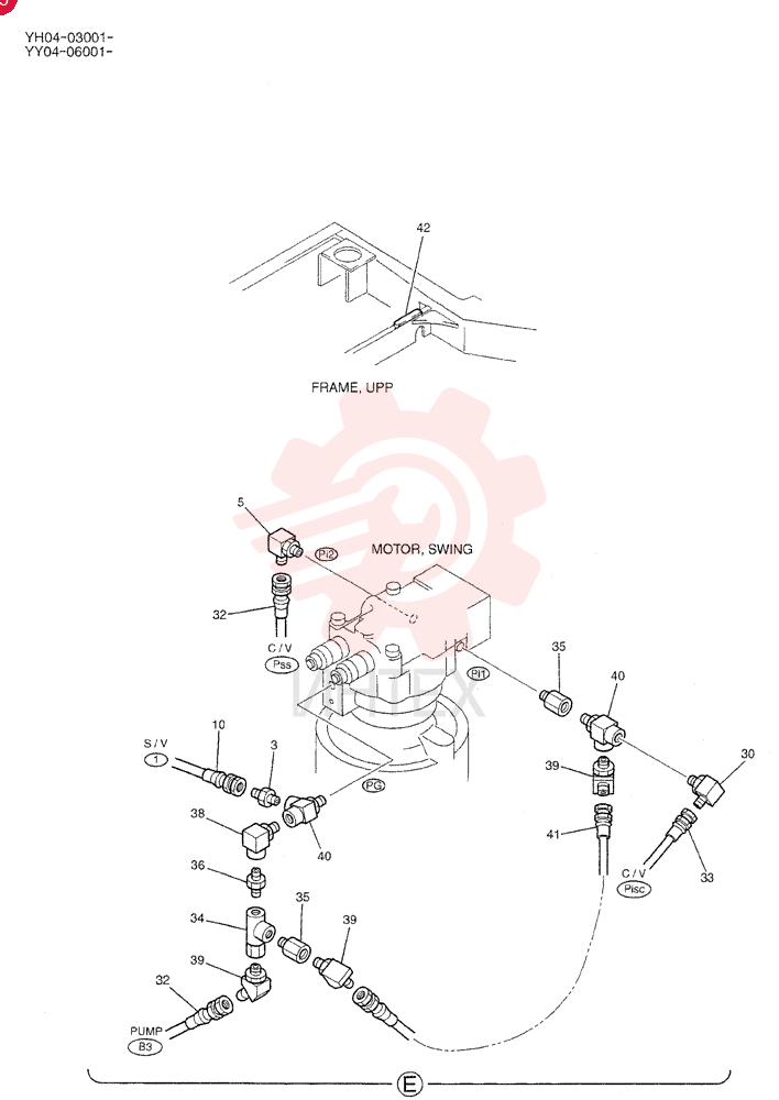 CONTROL LINES, VALVE YY64H00046F2 (5)