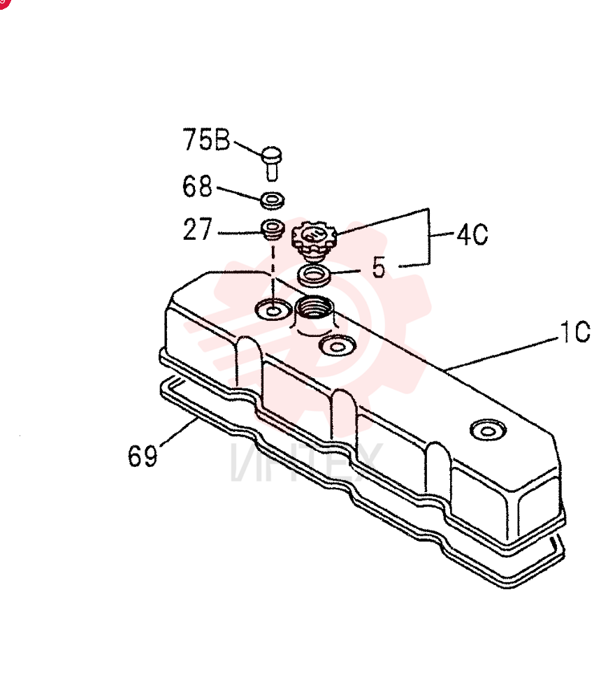 CYLINDER HEAD COVER 0-10C (2)