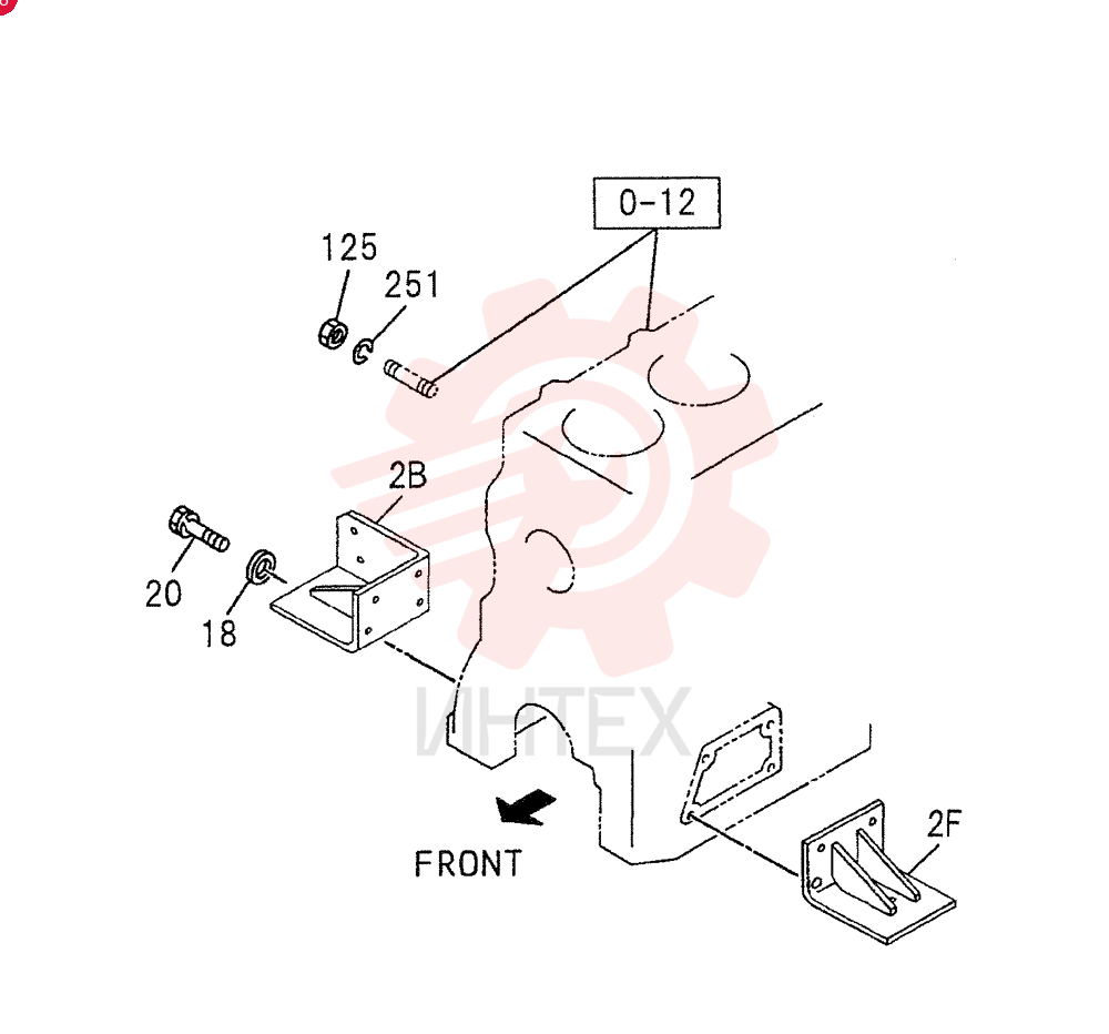 ENGINE MOUNTING 0-22C (1)