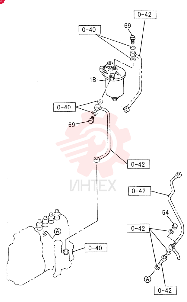 FUEL FILTER AND BRACKET 0-41C (1)
