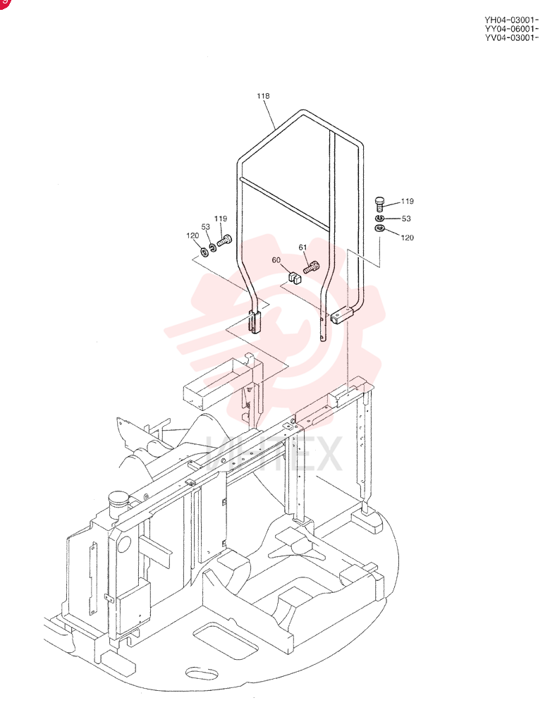 GUARD ASSY. YY21C00010F1 (5)