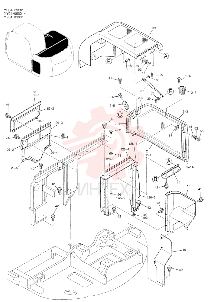 GUARD ASSY. YY21C00010F1 (1)
