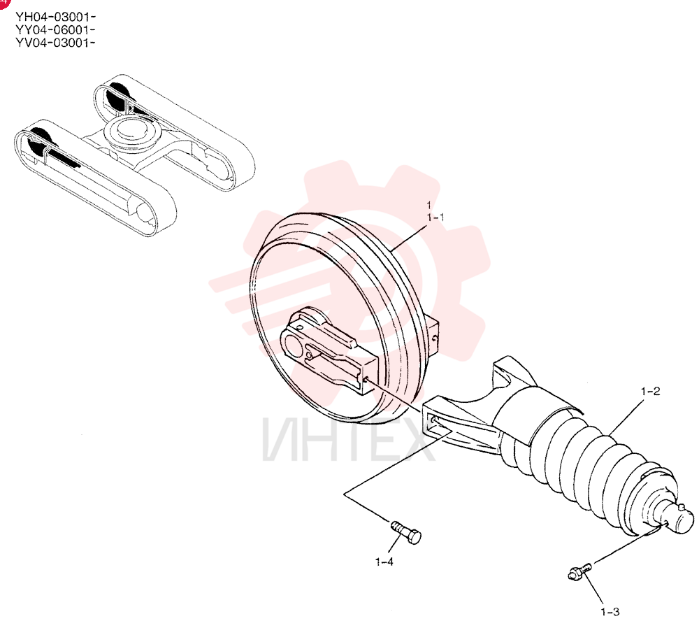 IDLER YX52D00009F1 (2)