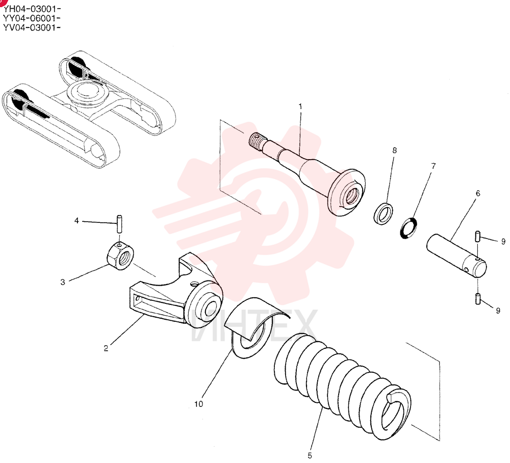 IDLER YX54D00002F1 (2)