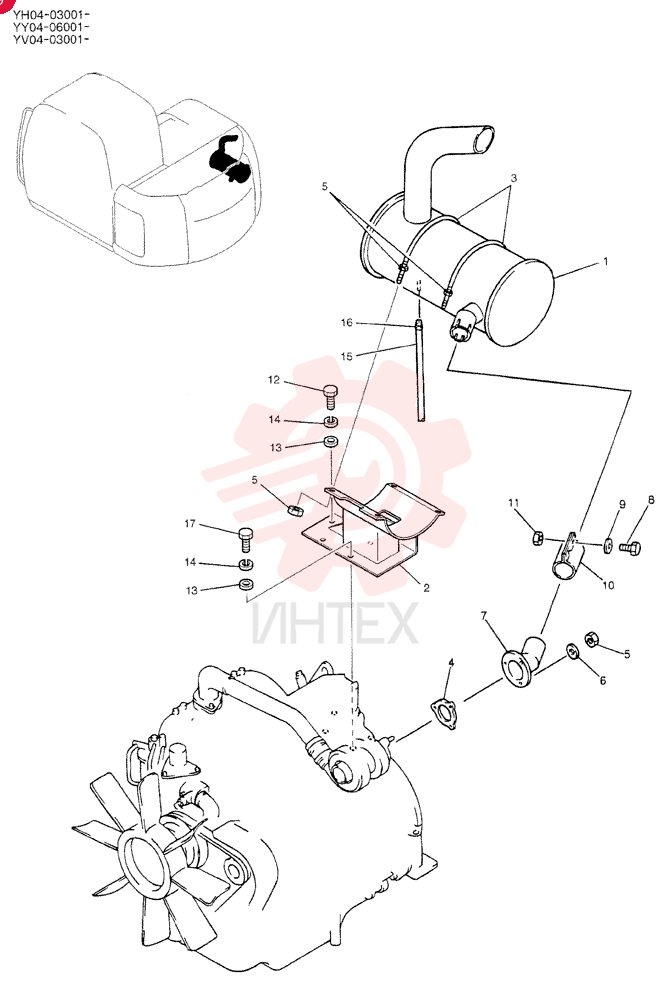 MUFFLER YY12P00003F1 (1)