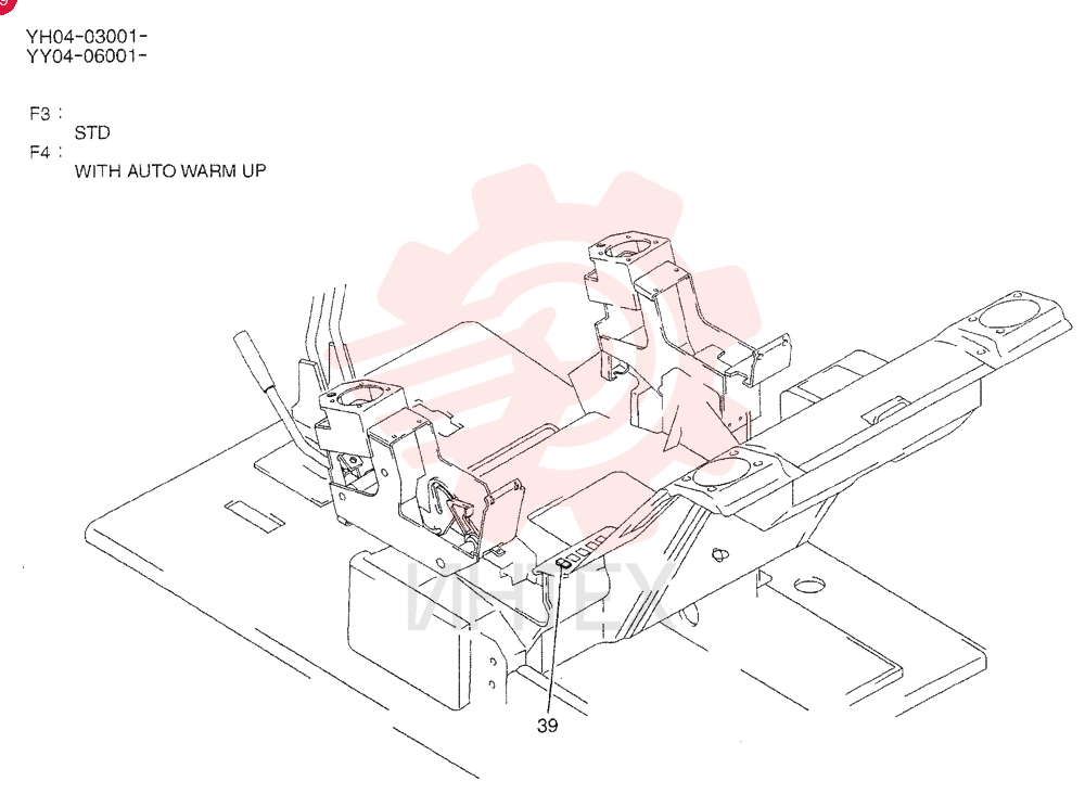 PANEL ASSY, INSTRUMENT (STD) YY17M00008F3 (1)