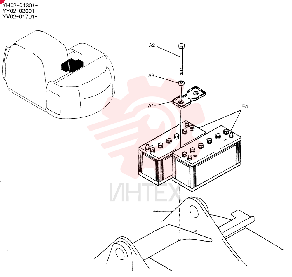 BATTERY YX72E00001F1