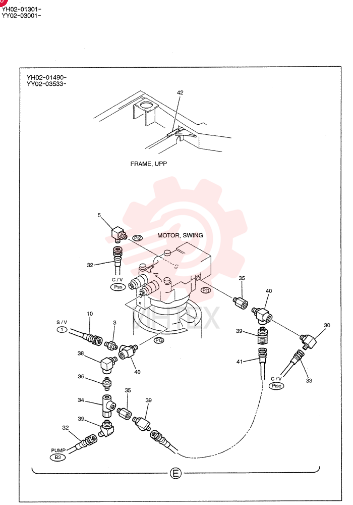 CONTROL LINES, VALVE YY64H00046F2 (2)