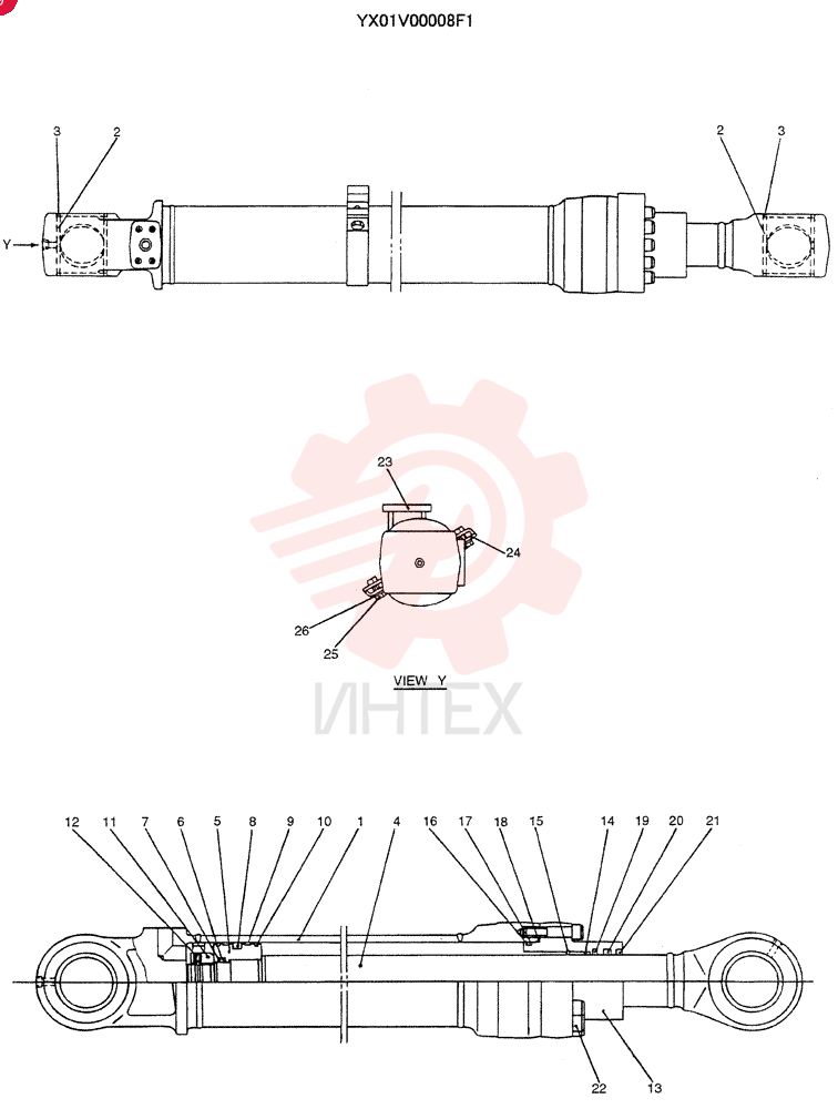 CYLINDER YX01V00008F1