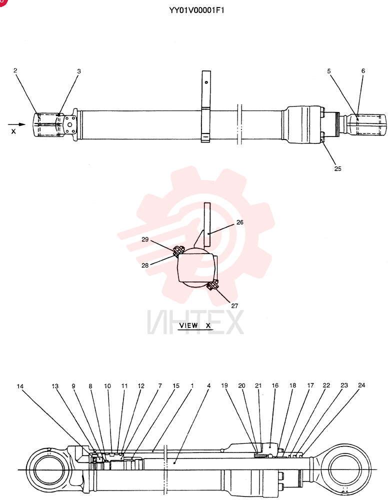 CYLINDER ASSY. YY01V00001F1