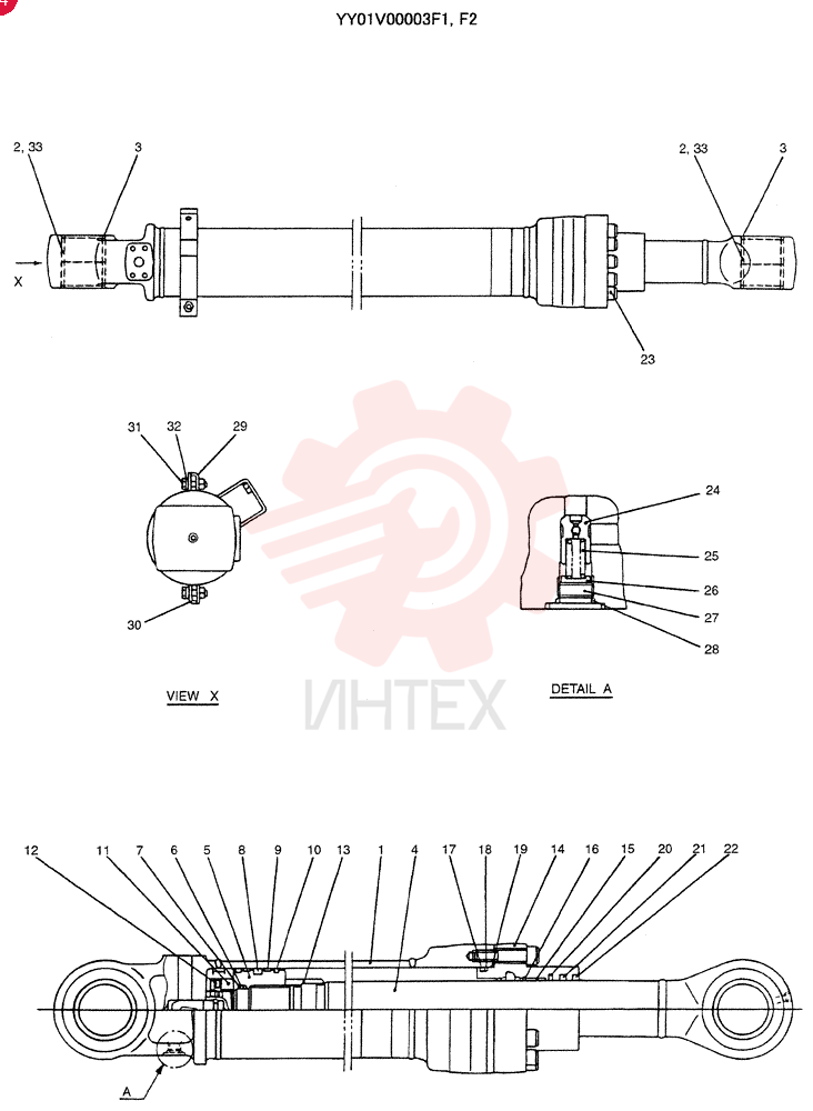 CYLINDER ASSY. YY01V00003F1