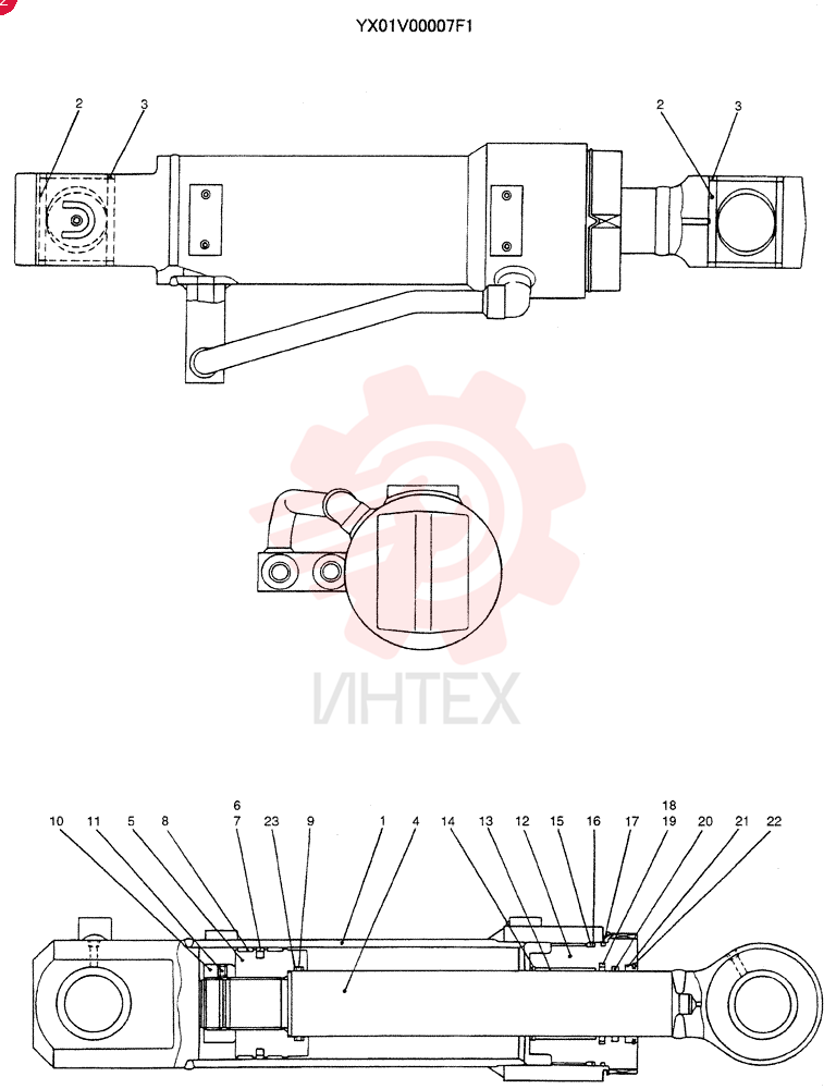 CYLINDER YX01V00007F1
