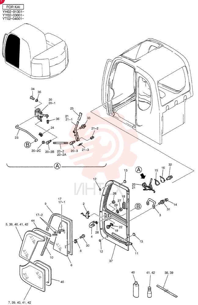 DOOR ASSY. YT51C00003F2