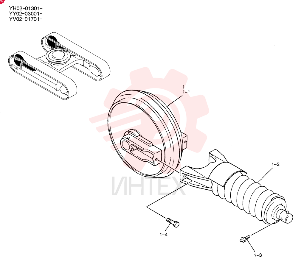 IDLER YX52D00009F1