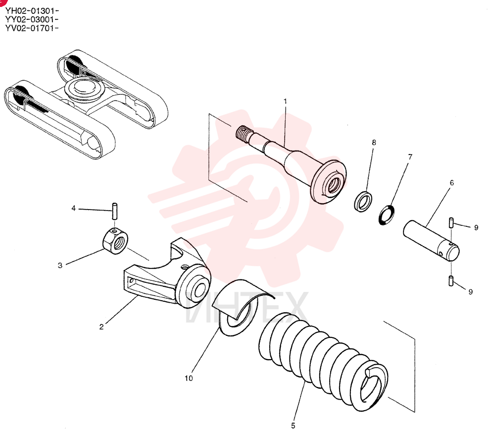 IDLER YX54D00002F1