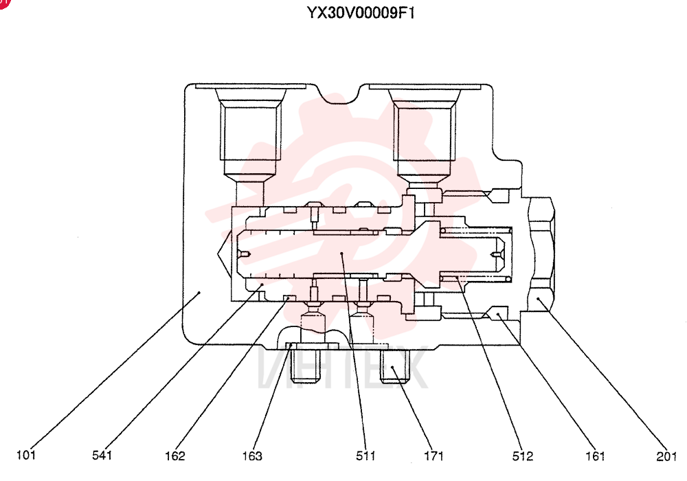 LOCK VALVE YX30V00009F1
