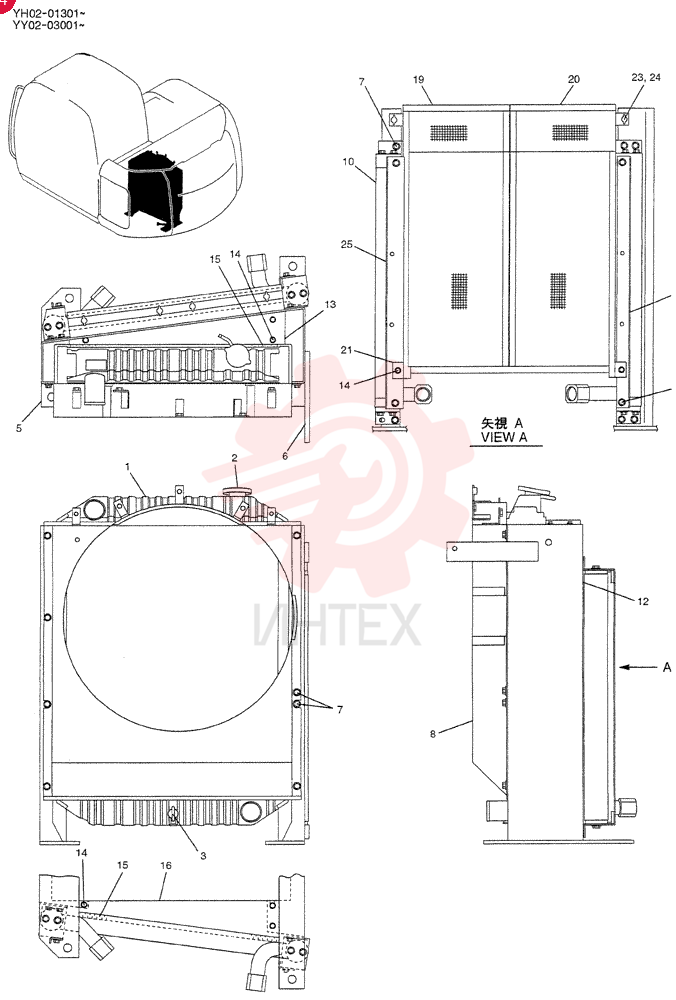 RADIATOR YY05P00004F1
