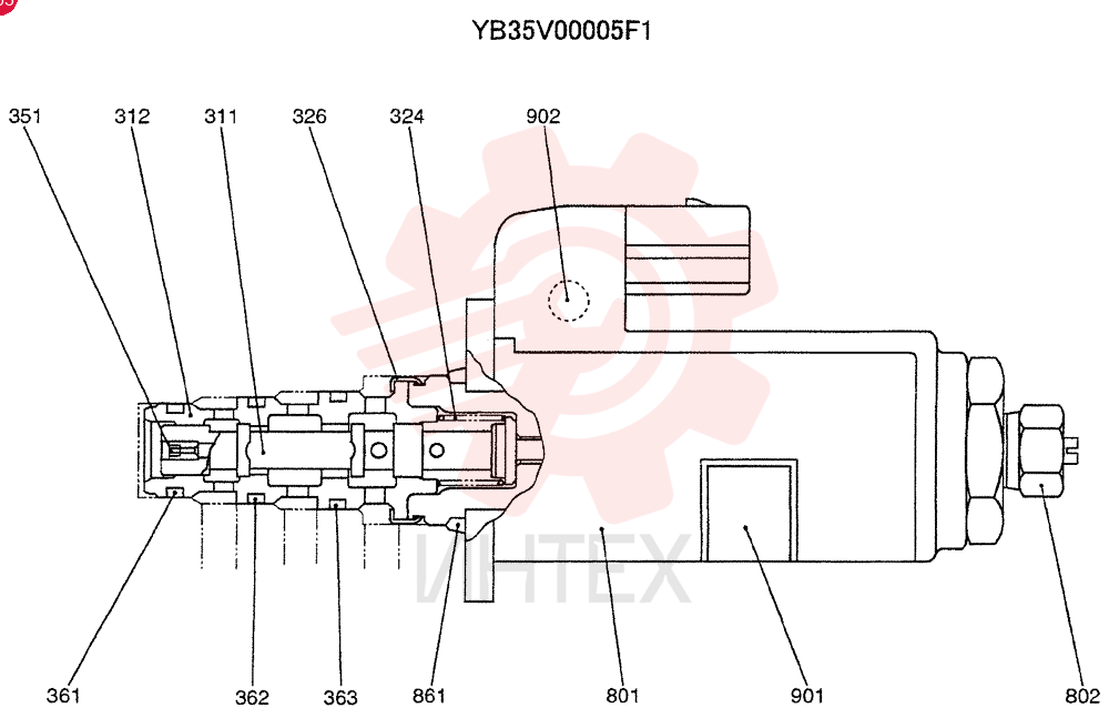 SOLENOID VALVE YB35V00005F1