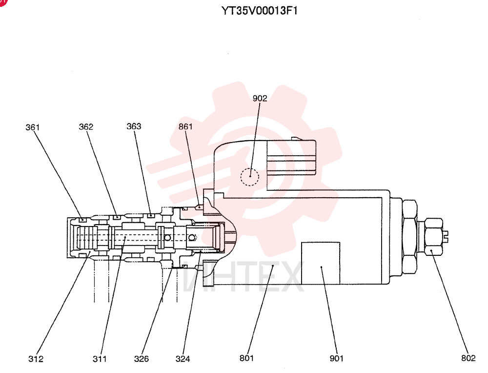SOLENOID VALVE YT35V00013F1