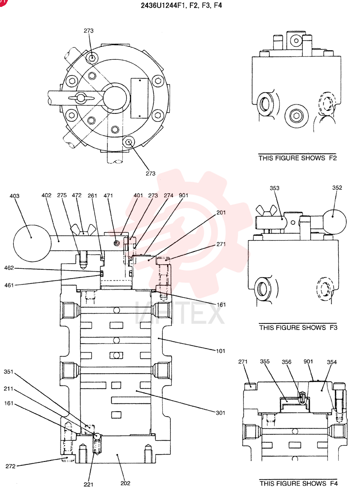 VALVE 2436U1244F1