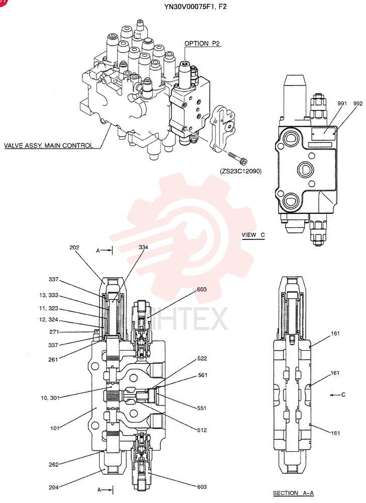 VALVE YN30V00075F1