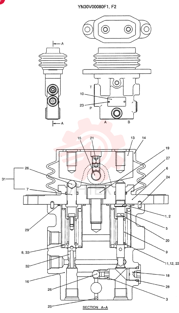 VALVE YN30V00080F1