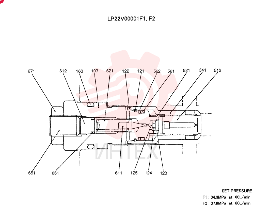 VALVE LP22V00001F1