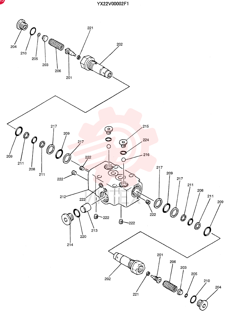 VALVE YX22V00002F1