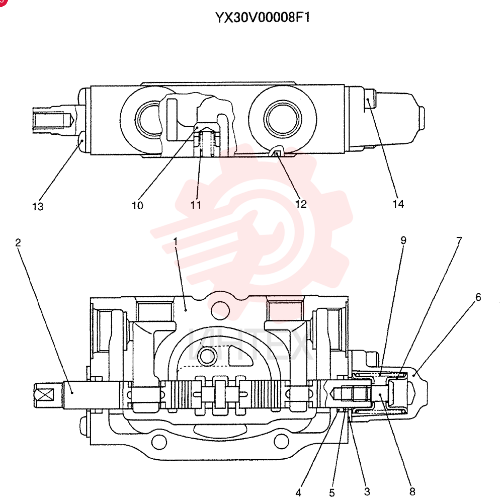 VALVE SECTION YX30V00008F1