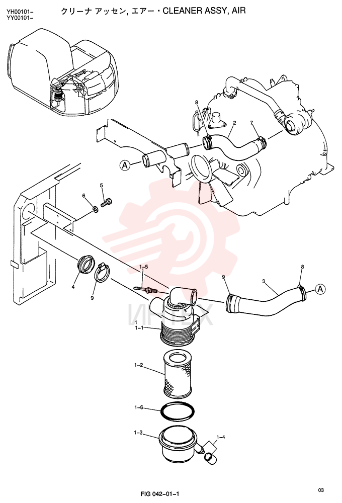 CLEANER ASSY, AIR YX11P00003F1