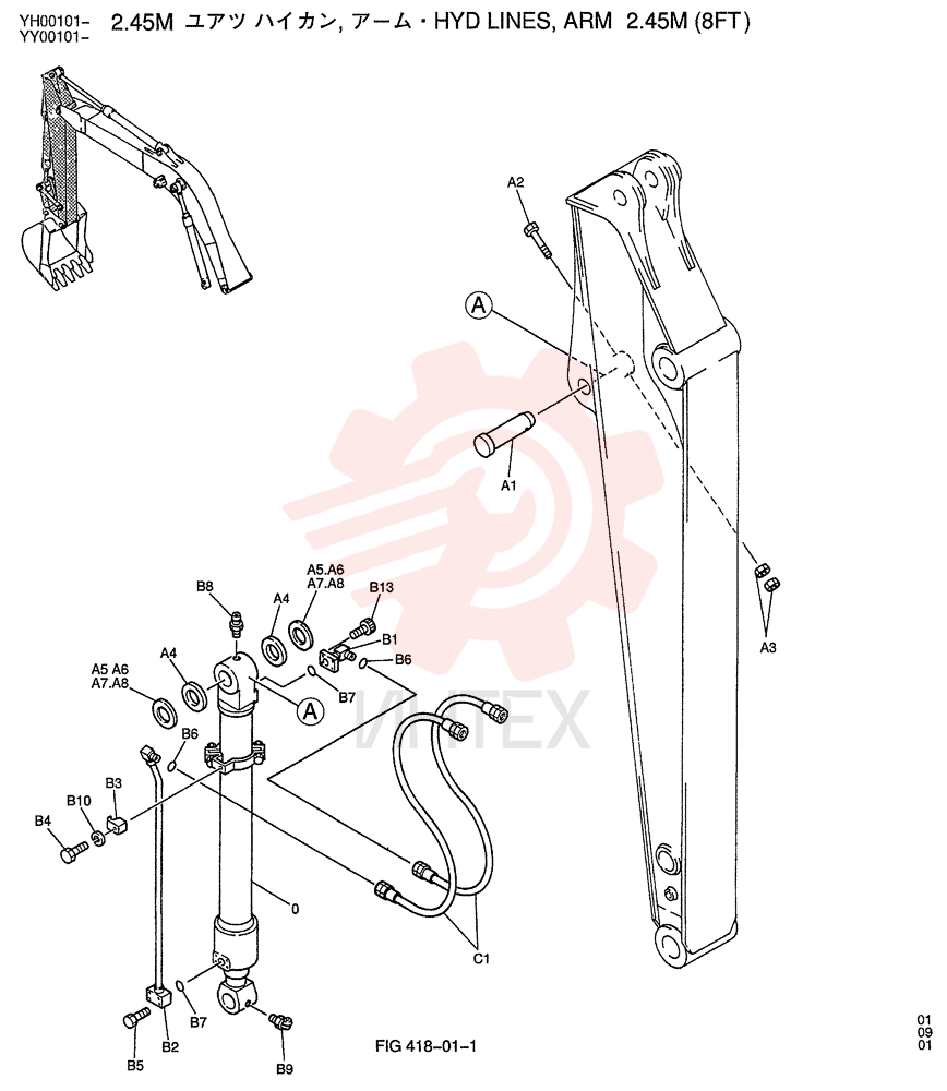 CYLINDER ASSY. YX01V00005F2