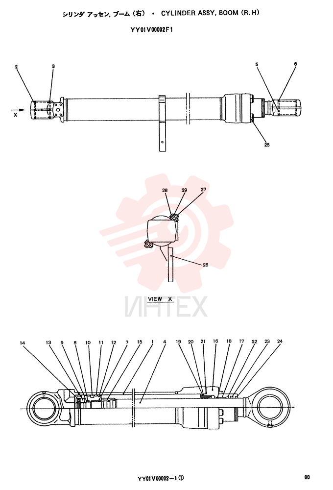 CYLINDER ASSY. YY01V00002F1