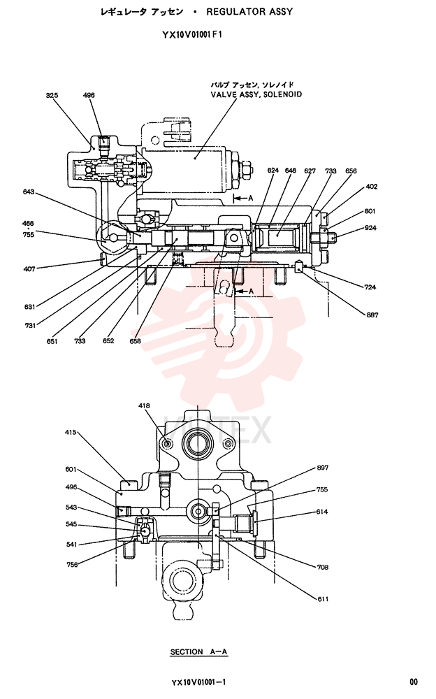 REGULATOR YX10V01001F1