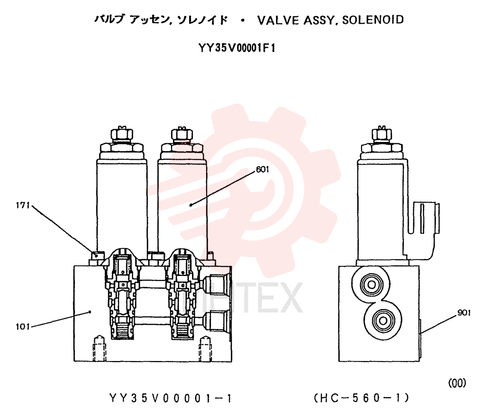 SOLENOID VALVE YY35V00001F1