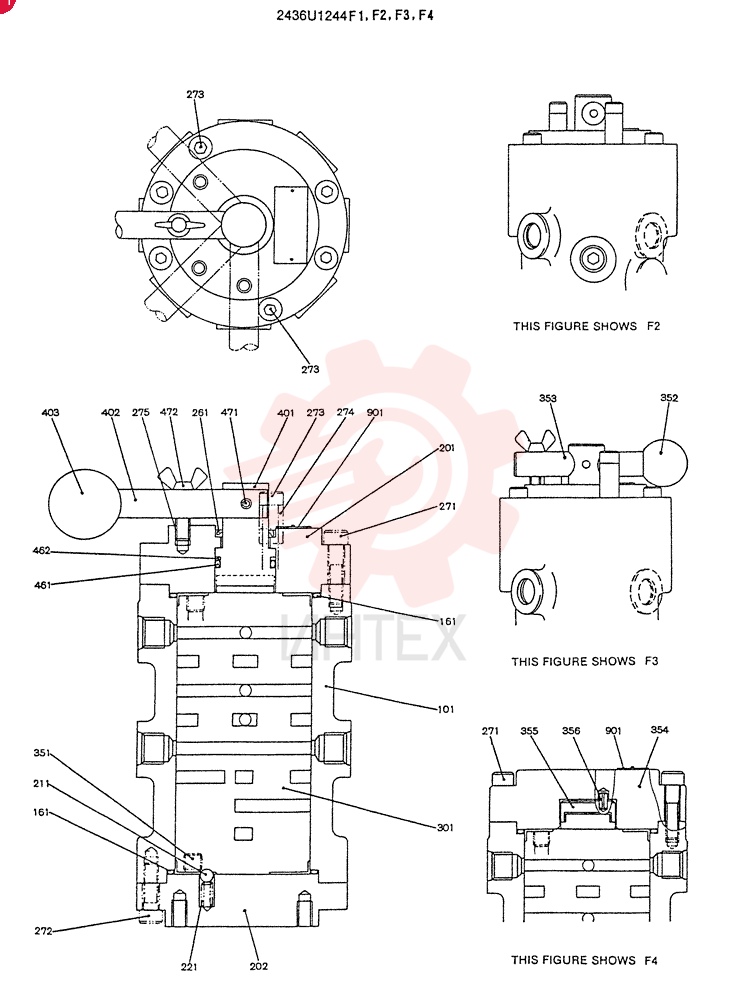 VALVE 2436U1244F1