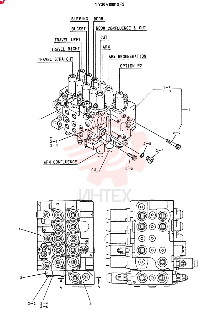 VALVE ASSY, CONTROL YY30V00013F2 (1)