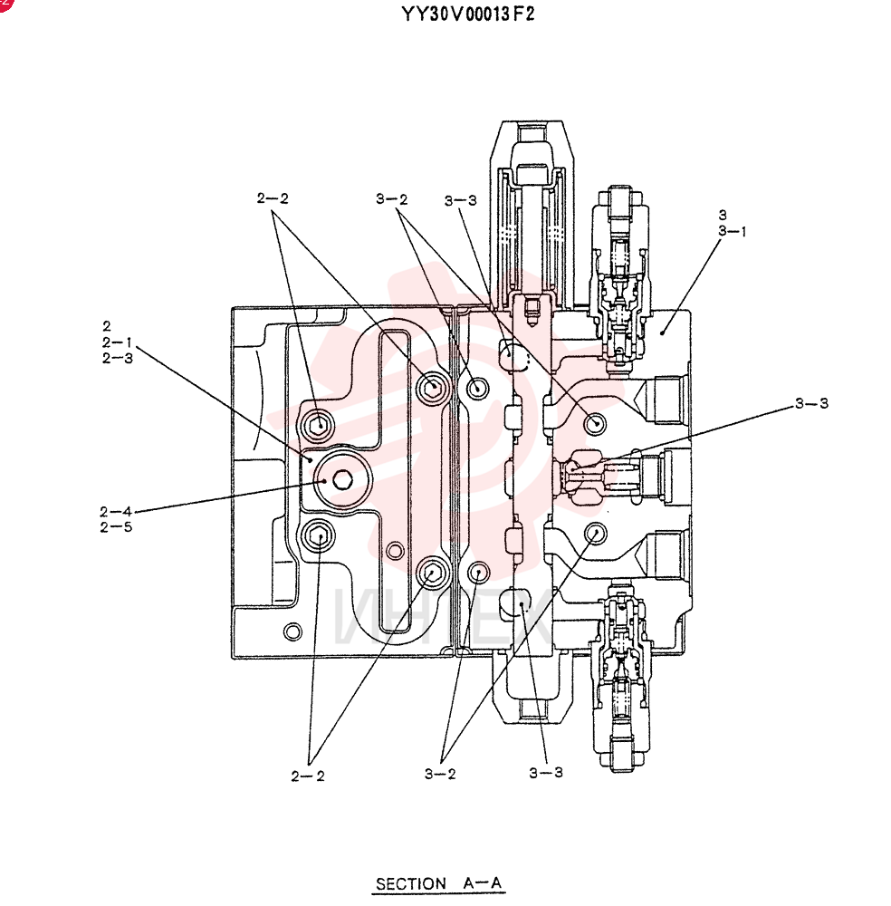 VALVE ASSY, CONTROL YY30V00013F2 (2)