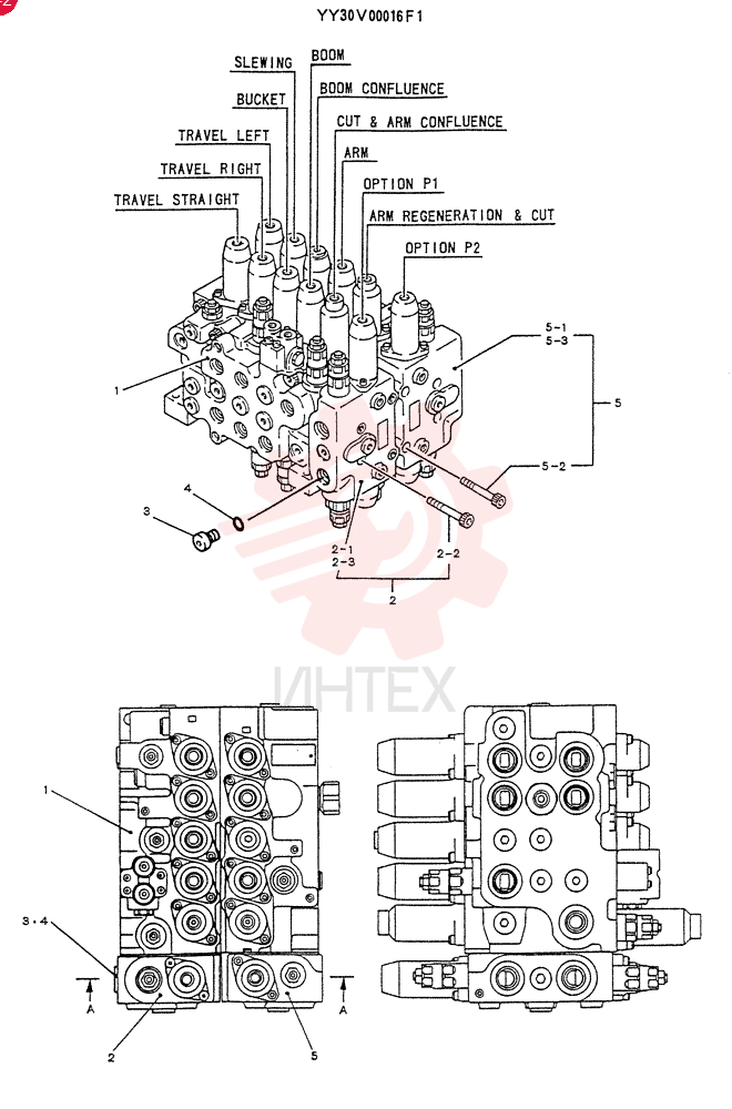 VALVE ASSY, CONTROL YY30V00016F1 (1)