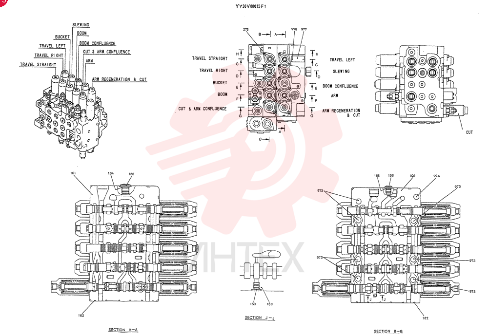VALVE ASSY,CONTROL YY30V00015F1 (1)