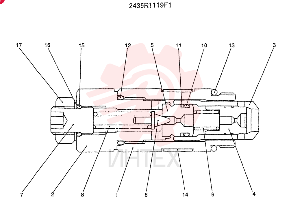 VALVE 2436R1119F1