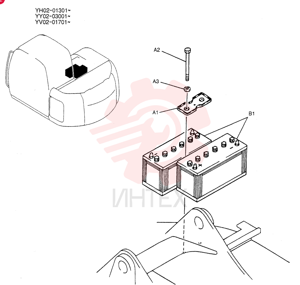 BATTERY YX72E00001F1