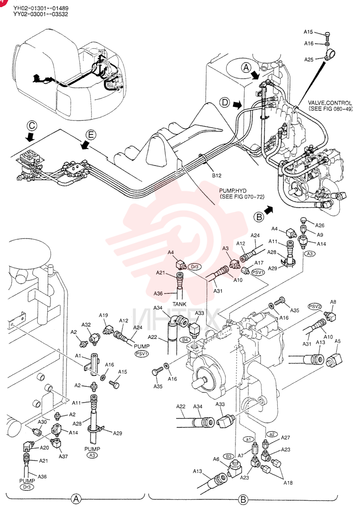 CONTROL LINES, PUMP YY06H00007F2 (2)