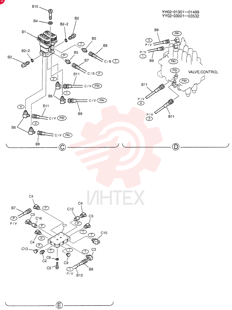CONTROL LINES, PUMP YY06H00007F2 (1)