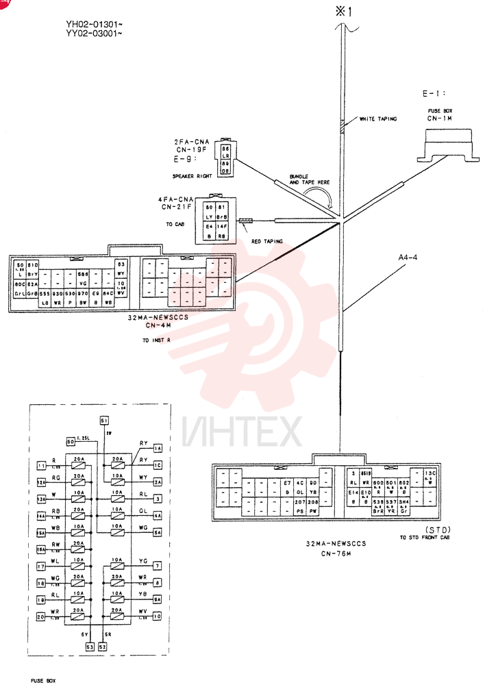 CONTROLLER ASSY, Serial Range: YH02-01301-YH02-01402 YY22E00024F4 (2)