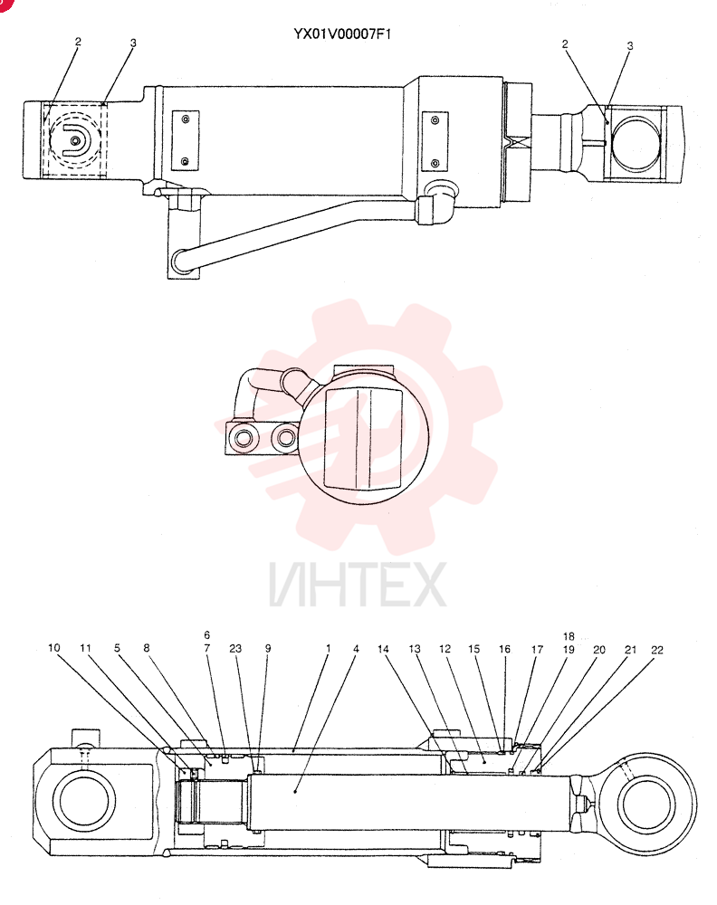 CYLINDER YX01V00007F1