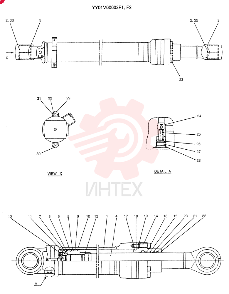 CYLINDER ASSY. YY01V00003F1