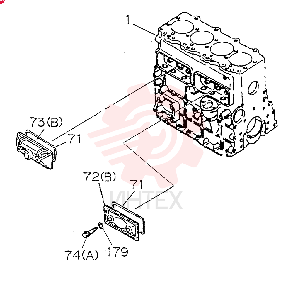 CYLINDER BLOCK VI8971239542 (1)