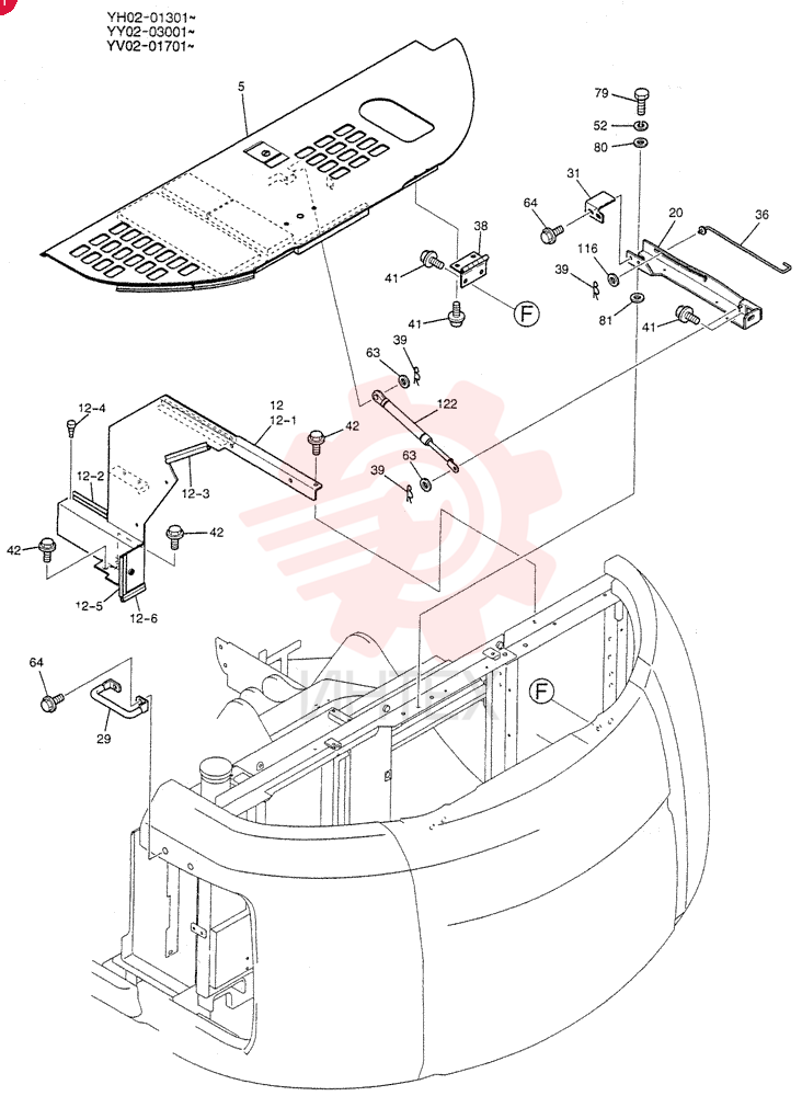GUARD ASSY. YY21C00010F1 (2)