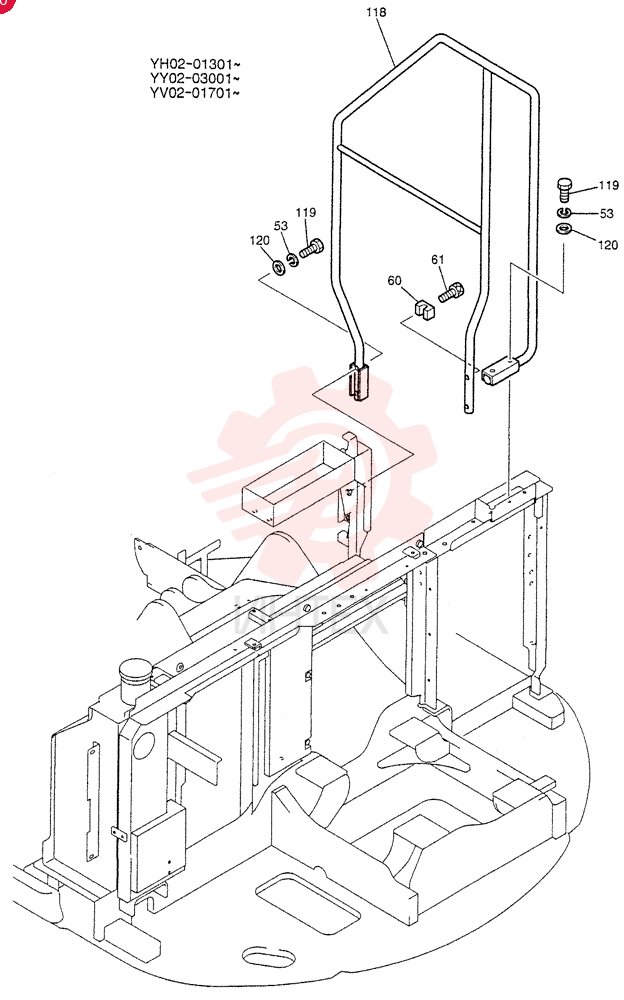 GUARD ASSY. YY21C00010F1 (1)